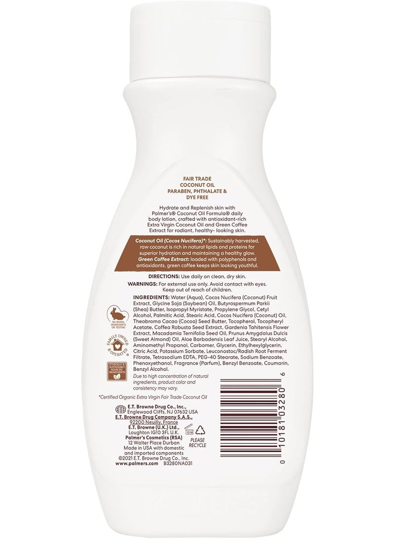 Palmer's Coconut Oil Formula Body Lotion with Green Coffee Extract, 8.5 Ounce - Image 2